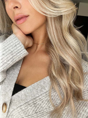 Seamless Clip-in Hair - #1B / 14 inches